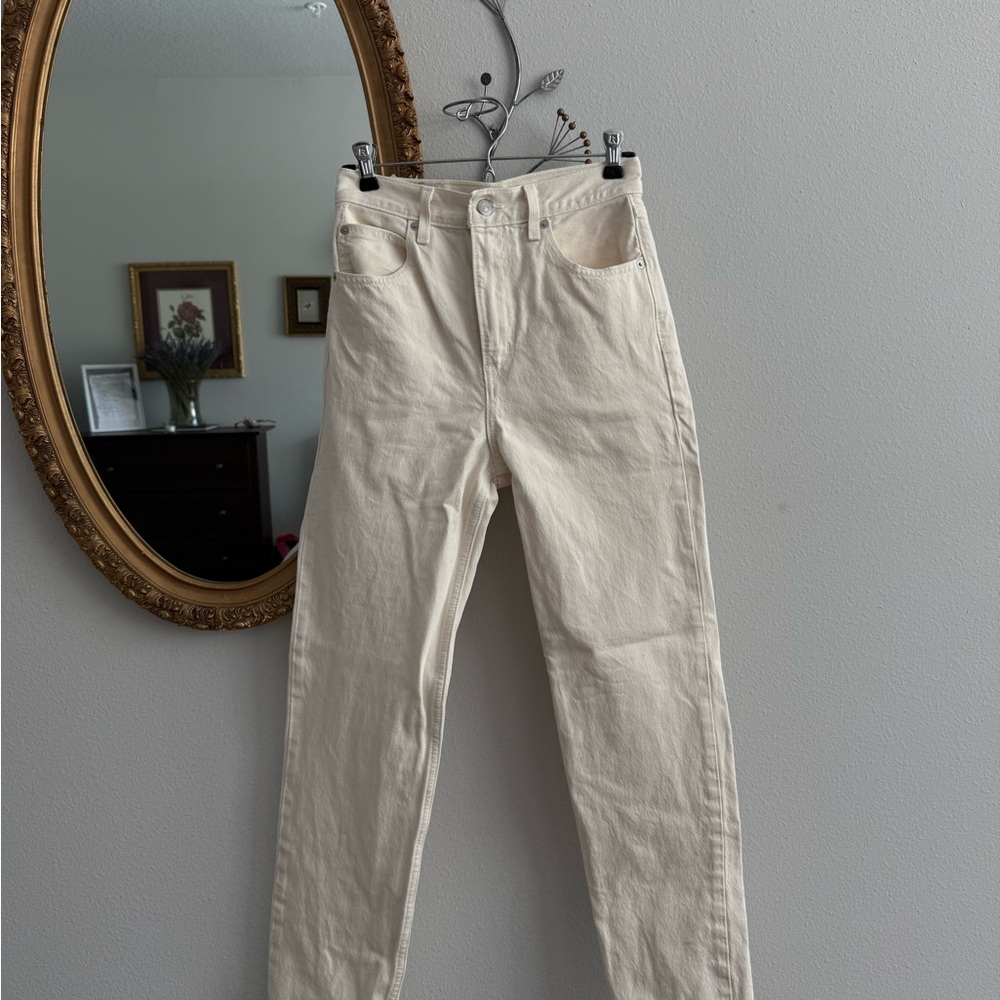 Levi's Straight Leg Jeans High-Waiste